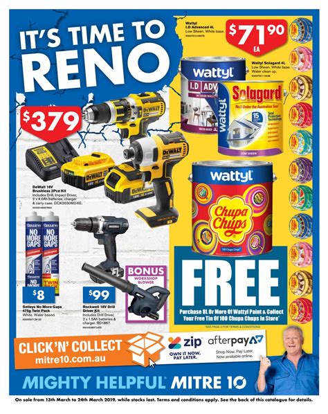 Browse the latest catalogues from Mitre 10.